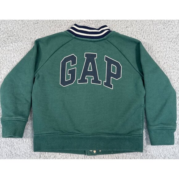 Disney Baby GAP Toddler 2 Yr Varsity Jacket Mickey Mouse Embroidered Bomber - Picture 6 of 13